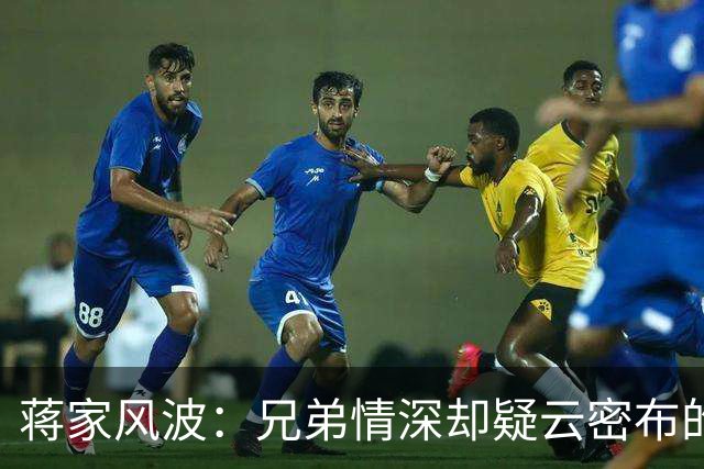 蒋家风波：兄弟情深却疑云密布的传奇故事